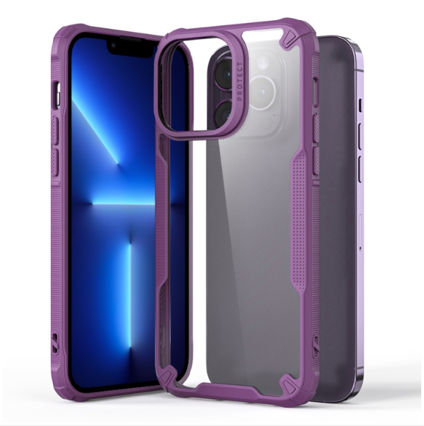 Four-corner Glossy Shockproof Phone Case - For iPhone 13 Pro - mosaccessories